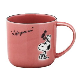 スヌーピー【SNOOPY】 マグ（レッド）SN611-11 山加商店 YAMAKA