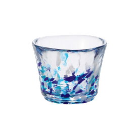 津軽びいどろ　盃　夏の雫　酒器　日本酒　おちょこ　ぐい呑み　冷酒　F-71903　在庫限り　ガラス　日本製　晩酌　ギフト