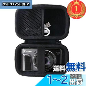 yzyyVLO1ʊlzCanon PowerShot G7X / SX620HS/SX720HS/SX730HS/SX740HS/G9 XfW^Jp[P[X-WERJIA (storage case-Black)