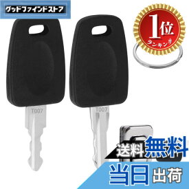 【楽天ランキング1位獲得】【送料無料】サムコス TSA007マスターキー 2本セット スーツケースロック解除用 海外旅行 出張必須 暗証番号忘れ対策 万能開錠キー 軽量キーリング付き キャ