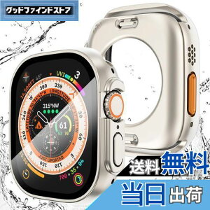 TALENANA for Apple Watch Ultra 2/Ultra P[X 49mm y3 in 1h݌vz AbvEHb`tیtB+hیP[X+wʃP[X3 in 1fUC Apple Watch Ultra 2/Ultra ^b`x PCf Sʕی 