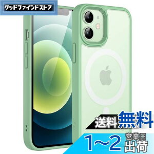 yzJEDirect iPhone 12 mini 5.4C`p }Olbg P[X MagSafeɑΉ ̃}bgw ^ ϏՌ Jo[ (O[)
