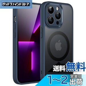 yzJEDirect iPhone13ProMax (13 Pro Max 6.7C`p) }Olbg P[X MagSafeɑΉ ̃}bgw JY Sی ^ ϏՌ Jo[ ()