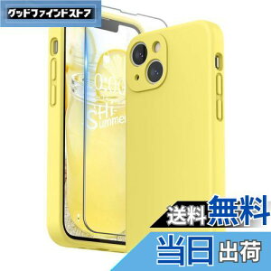 【送料無料】SURPHY iPhone13 mini ケース シリコン,フィルム付き 5.4インチ対応(2021)アイフォン13 ミニ シリコンケース(レンズの全面保護) 耐衝撃 超軽量 指紋防止 全面保護 iPhone13 miniソフトカバ