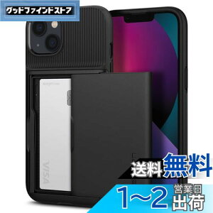 yzSpigen iPhone 13 P[X J[h [P[X 2d\ ϏՌ ČRMILKi擾 h~ IC J[h |Pbg pXP[X XEA[}[ CS ACS03536 (ubN)