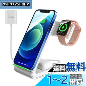 yzWINGO TIMES CX[d3in1 15W} u[d Apple Watch/Airpods[dΉ iphone8 /Samsung Galaxy S6ȍ~Ȃ qi@Ή 