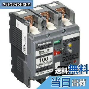 yzpi\jbN(Panasonic) Rdu[J BJW-125^ 3P3E OCt 100A 30mA [^ی쌓p BJW31003K