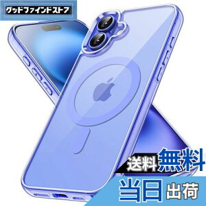 yzJETech iPhone 16 6.1C`p }Olbg P[X MagSafeΉ Ռz op[Jo[ h~ NAobN (Eg})