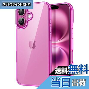 yzJETech iPhone 16 6.1C`p P[X ΂݂Ȃ Ռz op[Jo[ h~ NAobN (sN)