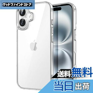 yzJETech iPhone 16 6.1C`p P[X ΂݂Ȃ Ռz op[Jo[ h~ NAobN (NA)