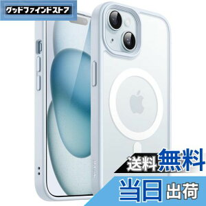 yzJEDirect iPhone 15 6.1C`p }Olbg P[X MagSafeɑΉ ̃}bgw ^ ϏՌ Jo[ (u[)