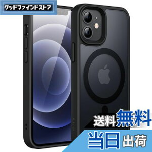 yzJEDirect iPhone 12 mini 5.4C`p }Olbg P[X MagSafeɑΉ ̃}bgw ^ ϏՌ Jo[ (ubN)