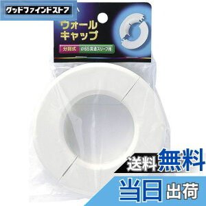 【送料無料】エルパ (ELPA) ウォールキャップ 配線 壁 分割式 AWC-65H