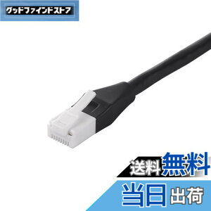 �y���������z�o�b�t�@���[ BUFFALO �c���̐܂�Ȃ�LAN�P�[�u�� �J�e�S��6a �X�g���[�g �m�[�}���^�C�v �u���b�N BSLS6ANU50BK