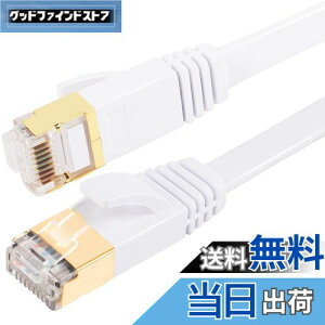 FOSTO Cat8 LANP[u 1M  40Gbps/2000MHz JeS[8  C[TlbgP[u  LP[u C^[lbg tbgP[u V[h RJ45 RlN^ MKrbgܐ܂h~ 