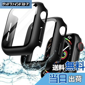 yzJEDirect Apple Watch SE (2022/2020) / Series 6 5 4 44mmp hP[X tیtBt KXtB n[hPCop[ SʕیJo[ 2Zbg (ubN)