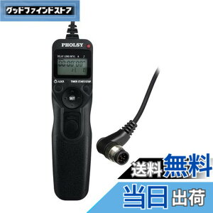 �y���������zPHOLSY N8 �^�C�}�[ �����[�g�R���g���[���[ �C���^�[�o�� �o���u �P�[�u�������[�Y Nikon �p Z8, Z9, D3, D4, D4s, D5, D6, D800, D850, D810, D700, D500, D300, D200, F6, F100, F5, F90, N90s, D1X, D2H, D3X