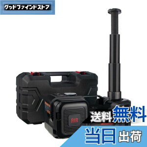【送料無料】NthPOWER 電動ジャッキ 5t 車用ジャッキタイヤ交換用 セダンとSUVに適合自動車ジャッキ 耐荷重 5トン 車フロアジャッキ 12v DC油圧式 LEDライト・収納ケース付き タイヤ交換するツー