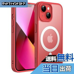 yzJETech iPhone 13 6.1C`p }Olbg P[X MagSafeɑΉ ̃}bgw ^ ϏՌ Jo[ (bh)