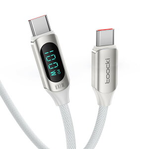 yztoocki usb c P[u 100W LEDfBXvCtyzCg 1Mz ^CvCP[u PD}[d typec P[u iC҂ Phone 15/15 Pro/15 PlusAMBook Air/Pro 13"AGalaxyASwitchȂǂUSB-C@