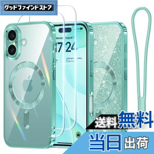 yzMeifigno P[X iPhone 16 6.1C`p [MagSafeΉ] [XN[veN^[2] [Ob^[J[h&XgXgbv] TEhYی iPhone 16 P[Xp eB[