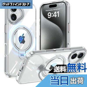 Fadkzyxr iPhone 16 p P[X MagSafeΉ O360°]X^h@\ cΉ  ΂ݖh~ CX[d phone16 X}zP[X Yی ČRKi ϏՌ gуJo[ ACtH 16 P