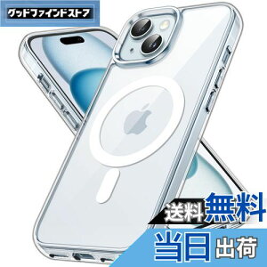 yzJETech iPhone 15 Plus 6.7C`p }Olbg P[X MagSafe CX[dΉ Ռz op[Jo[ h~ obN (NA)