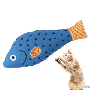 【送料無料】PAVIKE猫 玩具 猫おもちゃ 蹴りぐるみ 猫 猫玩具魚 猫 玩具 一人遊び 猫 ぬいぐるみ ペット用品、かわいい魚の形、猫の自己娯楽のおもちゃ、猫や子猫に運動とストレス解消を与