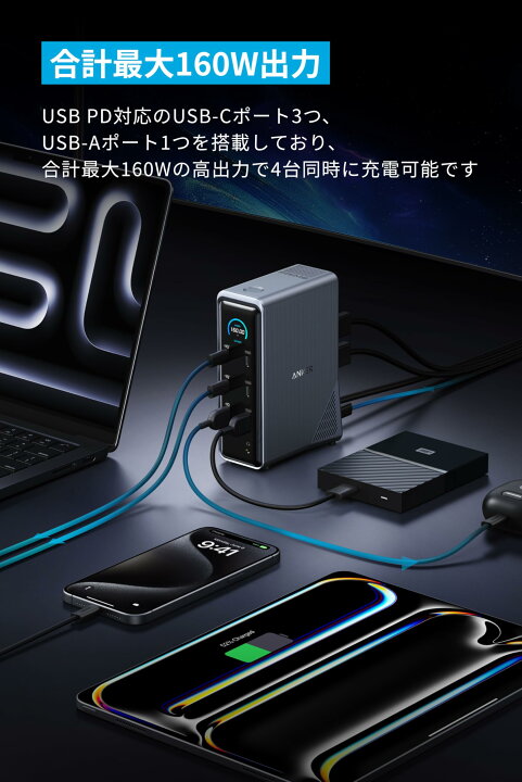 楽天市場】【送料無料】Anker Prime ドッキングステーション (14-in-1 