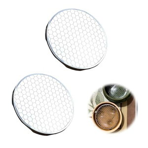 【送料無料】EsiFareお香立て 網 2枚セット お香置き お香 皿 香道 ミニ ステレンス網 香炉 取り替用網 交換網 線香皿用ネット 防炎 防火 耐熱 (直径5.9cm)