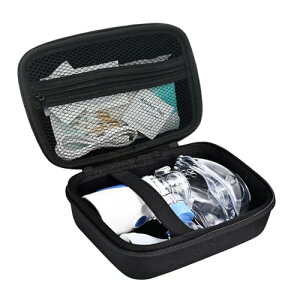 【送料無料】Mocamoro 薬剤用ネブライザーケース メッシュ式吸入器 携帯用ケース 喘息 収納バッグ 耐水 耐衝撃EVA材(ケースのみ)