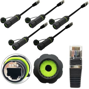 yzRJ45 hRlN^ACTRICALVER M20 C[Tlbg LAN P[u RlN^ V[ht CAT6Aplt IP68 Oplbg[N P[u Jv R[ht (5 )