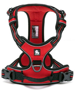 【送料無料】cocomall 犬用ハーネス 犬用胴輪 ドッグ ペット用品 お出かけハーネス 3M反射材料 訓練 ナイロン製 小型犬、中型犬、大型犬に向け 通気性 調節可能 おしゃれ