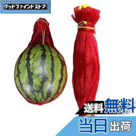 【送料無料】Granmagazz 100 個多用途に延びる網袋丈夫な網袋スイカネットを弔るしま, 再利用可能な巾着スイカネット メロンハンモック スイカネット強力な耐荷重スイカサポートスイカネット庭のキュウリの成長をサポートする収納ネットバッグ園芸ネット 果物袋 カボチャ