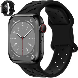�y���������z[BOOLINN] �A�b�v���E�H�b�` �o���h 44mm 45mm 49mm 42mm 41mm 40mm 38mm �� ������ �G�R�Ȓ|�҂݃V���R������ �Ή� apple watch �o���h �ʋC �h�� �X�|�[�c�V���R���X�g���������\ �� ������