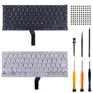 �y���������zZHUROUPU for Macbook Air 13" A1369 (Mid 2011) / A1466 (Mid 2012 to Mid 2017)�p�����L�[�{�[�hUK���C�A�E�g �L�[�{�[�h�l�W�ƏC���c�[���AUK�W���r�b�OEnter�L�[�{�[�h�̌���