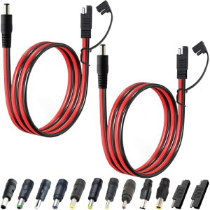 yzXiatiaosann SAE  DC dP[u 14AWG SAE vO DC 5.5x2.1mm IX A_v^ P[uASAE ɐo[X A_v^tADC A_v^ 10 A\[[ obe[ pl  R