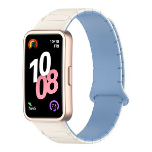 �y���������z[KONXISA] �����o���h HUAWEI Band 10 / 9 / 8 �Ή� �o���h ���C�t���_�炩���V���R���x���g �������� �y�ʁA���K�A�ϋv���A�h���� �h�� �j�����p �X�^�C���b�V�� �r���v�x���g