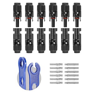 �y���������zChaojibao MC4 ���� Y���^ �\�[���[�p�l�� �R�l�N�^ MMF + FFM �u�����` �Z�b�g �ڑ��P�[�u���p (�I�X�E���X) �ϘV���� �ϋv�h���h�o