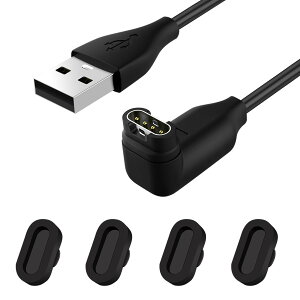 【送料無料】leizhanガーミンアダプター+ダストプラグスマートウォッチ充電器急速充電 色:1 x 1m 充電ケーブル、サイズ:ガーミン腕時計充電1m USB
