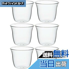 【送料無料】iwaki(イワキ) 耐熱ガラス スイーツカップ パフェ 240ml ×6個セット KBT944