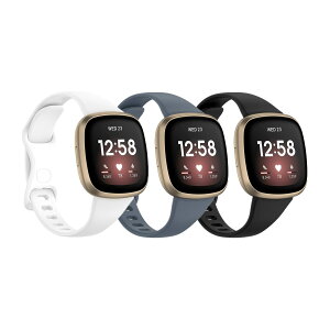 yzLICHIFIT fitbit versa4/versa3/sense2/sensepoh xg ׂ ւoh TPU _炩 ʋC ϋv X|[coh ANZT[ iL zCg{O[u[{ubNj
