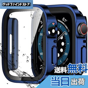 �y���������zBOOLINN ���e �A�b�v���E�H�b�` �J�o�[ Series 11/10/9/8/SE3/SE2/SE/7/6/5/4 �Ή� Apple Watch �J�o�[ 44m �h�� ��̌^ �V�f�U�C�� 3D���p�G�b�W �����^ PC+�K���X�f�� �����ߗ� �ϏՌ� �����x �S