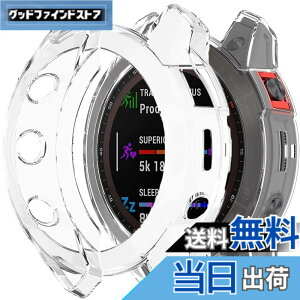 �y���������zMiimall�Ή�Garmin Epix Gen2/Epix Steel�P�[�X TPU�ގ� �\�t�g �Ռ��z�� �y�� ���^ �K�[�~�� Epix Gen2 �J�o�[ �����h�~ �����Ή� �E���ȒP Epix Gen2�ی�J�o�[ �o���p�[�i�N���A�j