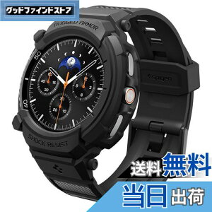 yzSpigen Galaxy Watch 8 Classic 46mm ̌^P[X X|[c oh dŒ  Ռz h~ ϏՌ یJo[ Xgbv MNV[EHb`p MbhEA[}[Ev ACS10