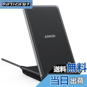 yzAnker PowerWave 10 Stand CX[d QiF iPhone 16V[Y / 15V[Y / 14V[Y Galaxy eΉ ő10Wo (ubN)