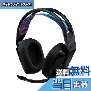 �y���������zLogicool G �Q�[�~���O�w�b�h�Z�b�g G335 �Q�[�~���O �w�b�h�Z�b�g G335BK �y�� 222g 3.5mm �L�� ���̉��� �X�e���I 2.1ch �t���b�v�~���[�g �}�C�N�t�� PS5 PS4 PC Switch 2 Xbox �X�}�z �Ή� �w�b