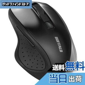 �y���������z�o�b�t�@���[ �}�E�X Bluetooth 5.0 5�{�^�� LED �u���b�N �߂�/�i�ރ{�^������ �ȓd�� BSMBB305BK