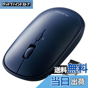 �y���������z�G���R�� ���C�����X�}�E�X ����2.4GHz Slint M-TM10DBBU/EC ���^ �É� 4�{�^�� �v���[�����[�h�@�\�t Windows Mac �Ή� �l�C�r�[�u���[