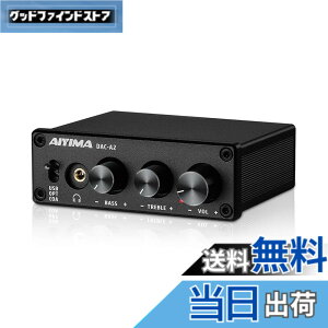 �y���������zAIYIMA DAC-A2 �w�b�h�z���A���v RCA/3.5mm�w�b�h�z���o�́APC-USB/��/�������͑Ή��i24�r�b�g 192kHz�j